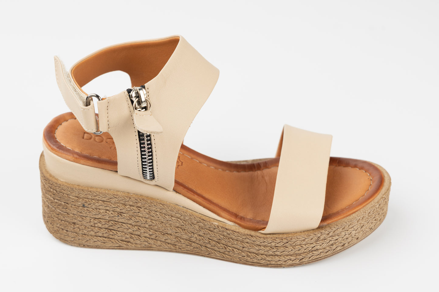 Women's genuine leather sandals DOGATI 1219 Gold