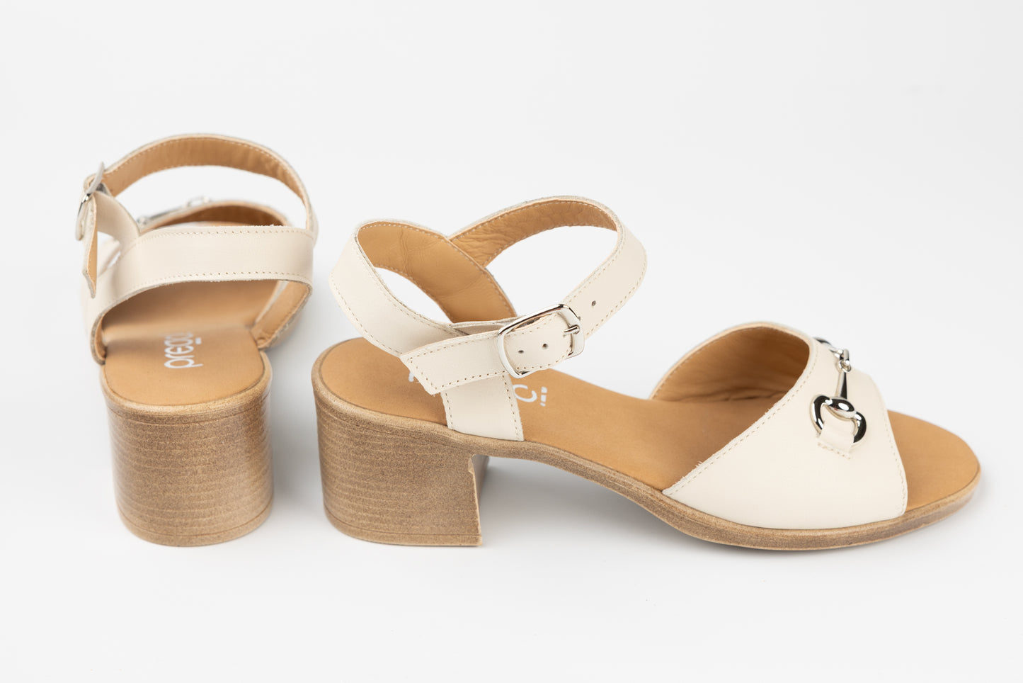 Sandale dama piele naturală PREGO 4252 Bej