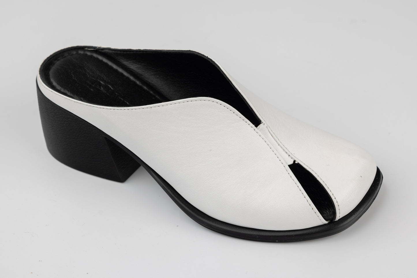 Women's genuine leather clogs ANNA VIOTI 1070 N