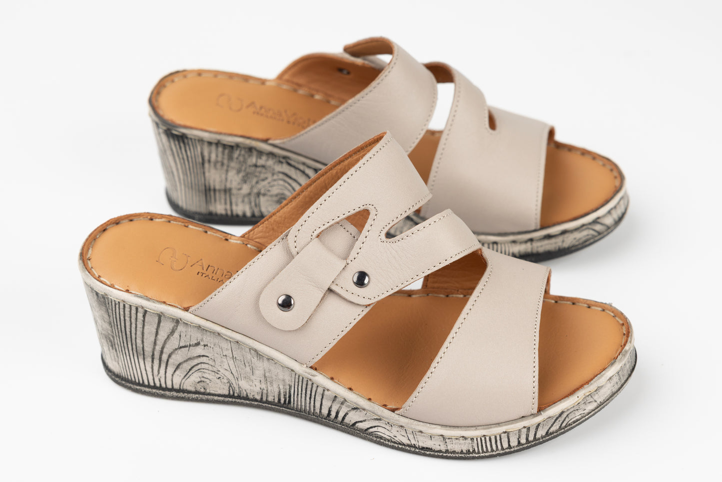 Women's clogs ANNA VIOTI 609 Grey