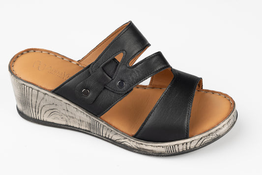 Saboți damă piele naturală ANNA VIOTI 609 N