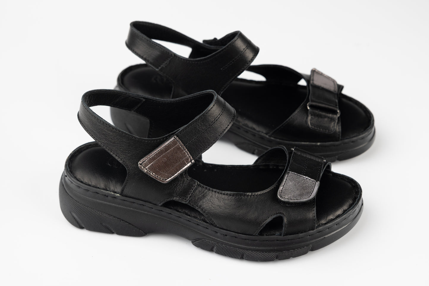 Women's sandals made of genuine leather ANNA VIOTI 175 N