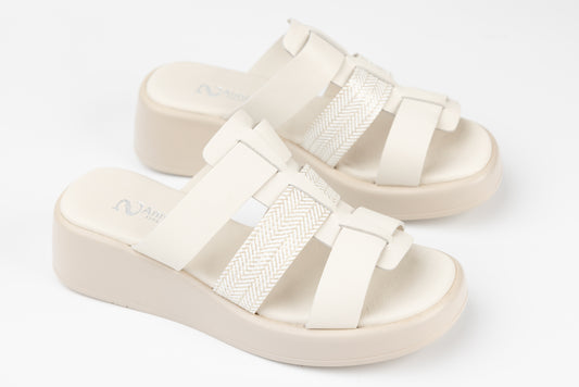 Saboti dama piele naturală ANNA VIOTI 213 Bej