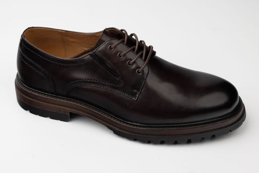 Pantofi bărbați piele naturală ELDEMAS 069235 Coffe