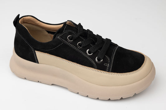 Pantofi damă piele naturală sport FORMAZIONE 70108 N