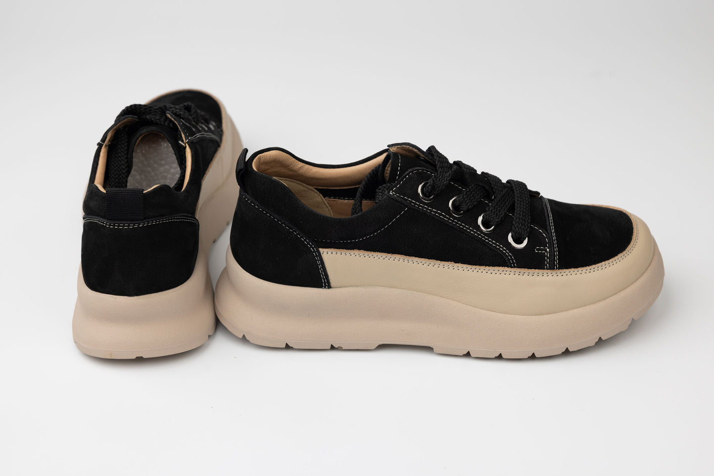 Pantofi damă piele naturală sport FORMAZIONE 70108 N