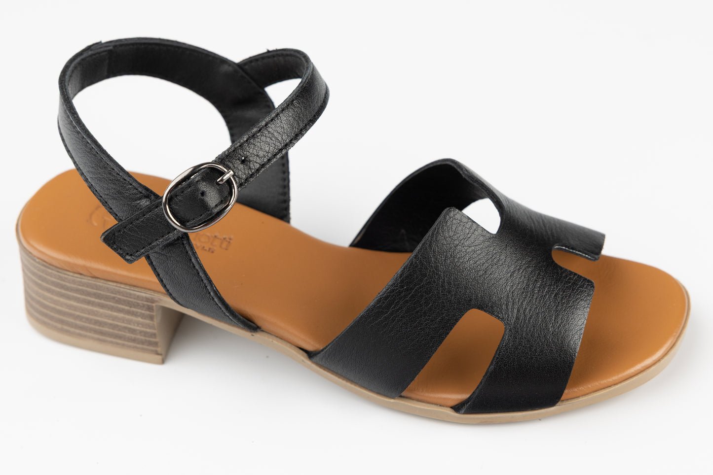 Women's sandals made of natural leather ANNA VIOTI 9202 N
