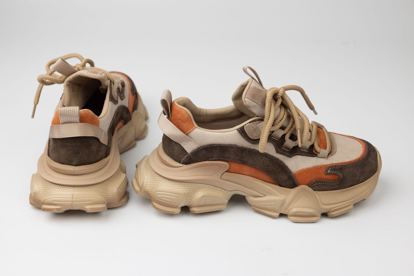 Adidași damă piele naturală FRANCO GERARDO 5758 Crem