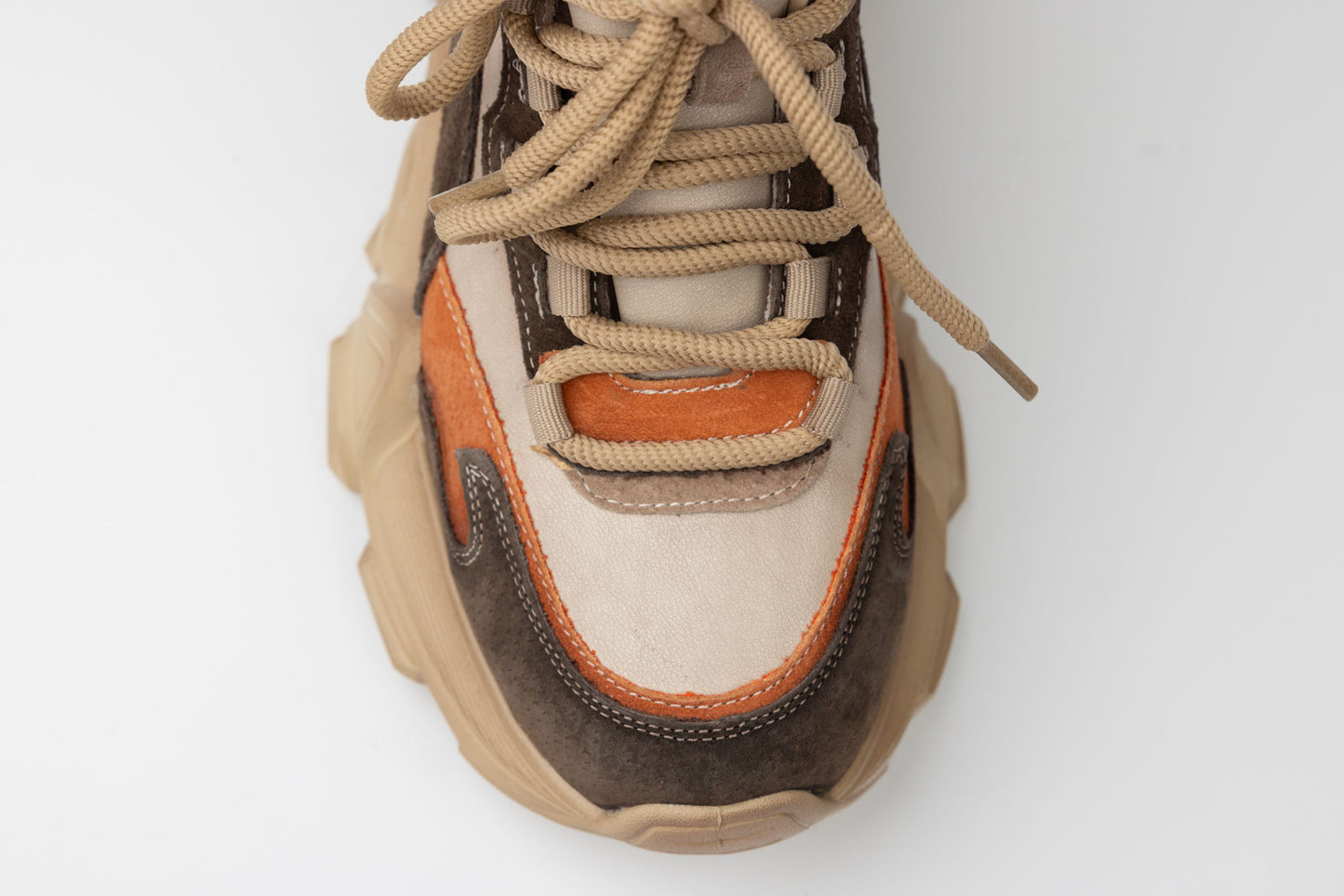 Adidași damă piele naturală FRANCO GERARDO 5758 Crem