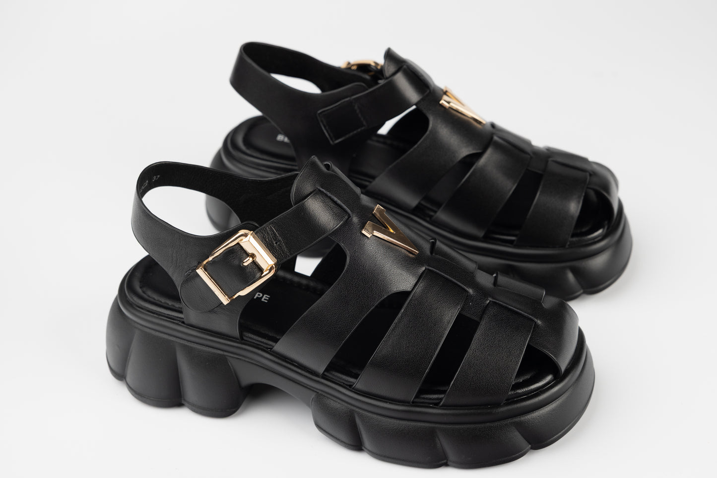 Women's genuine leather sandals BETINA 18292 N