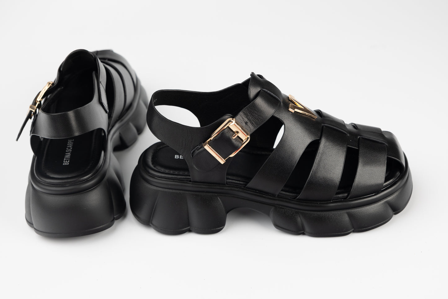 Women's genuine leather sandals BETINA 18292 N