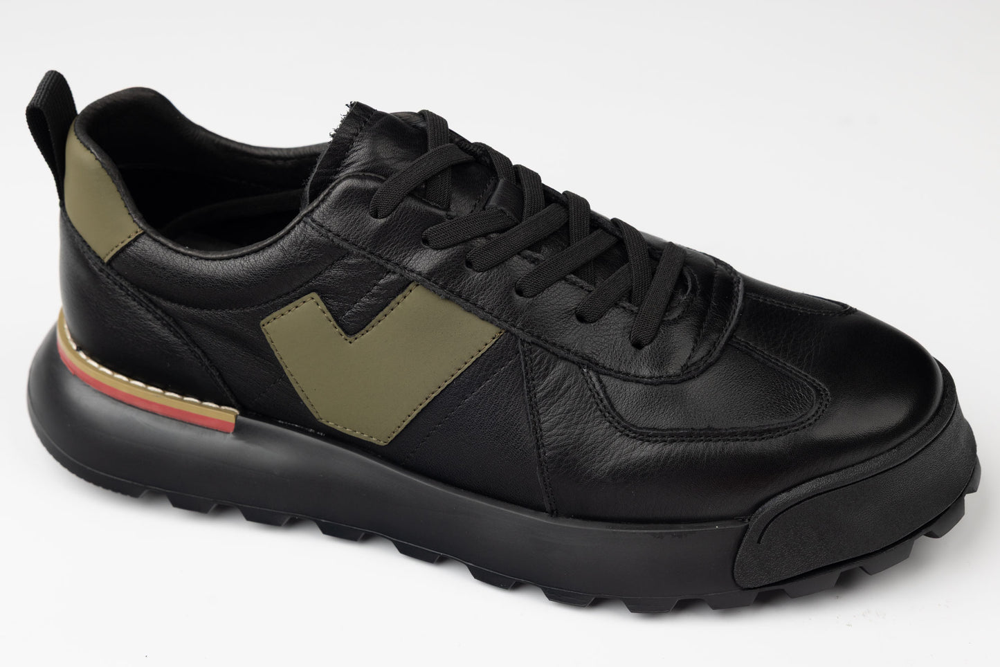 Men's casual genuine leather shoes FRANCO GERARDO 02-206 N