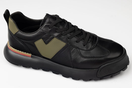 Men's casual genuine leather shoes FRANCO GERARDO 02-206 N