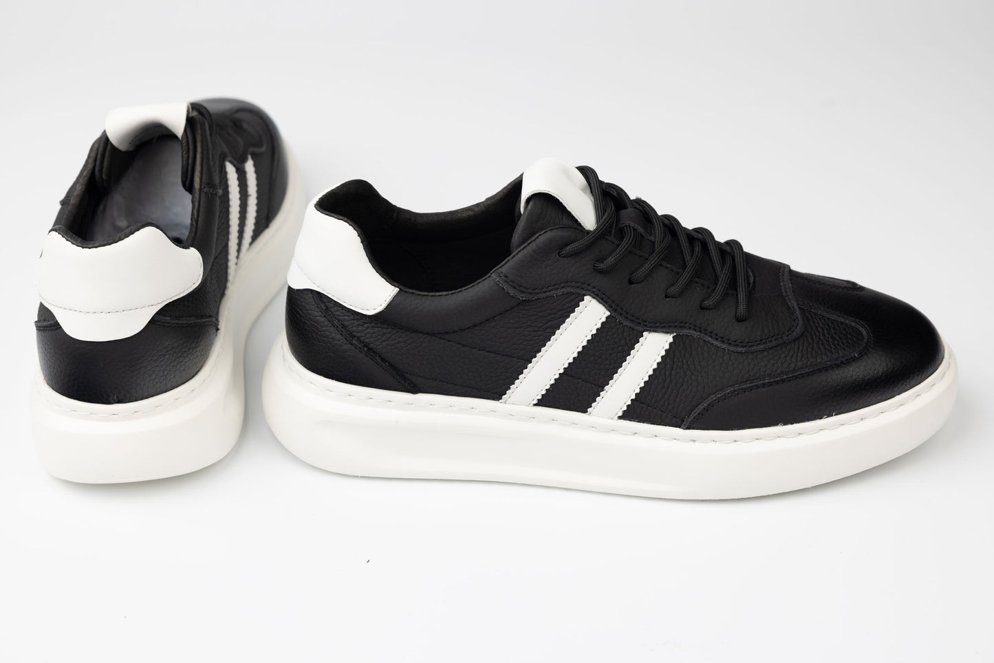 Men's casual genuine leather shoes FRANCO GERARDO 02-208 NA