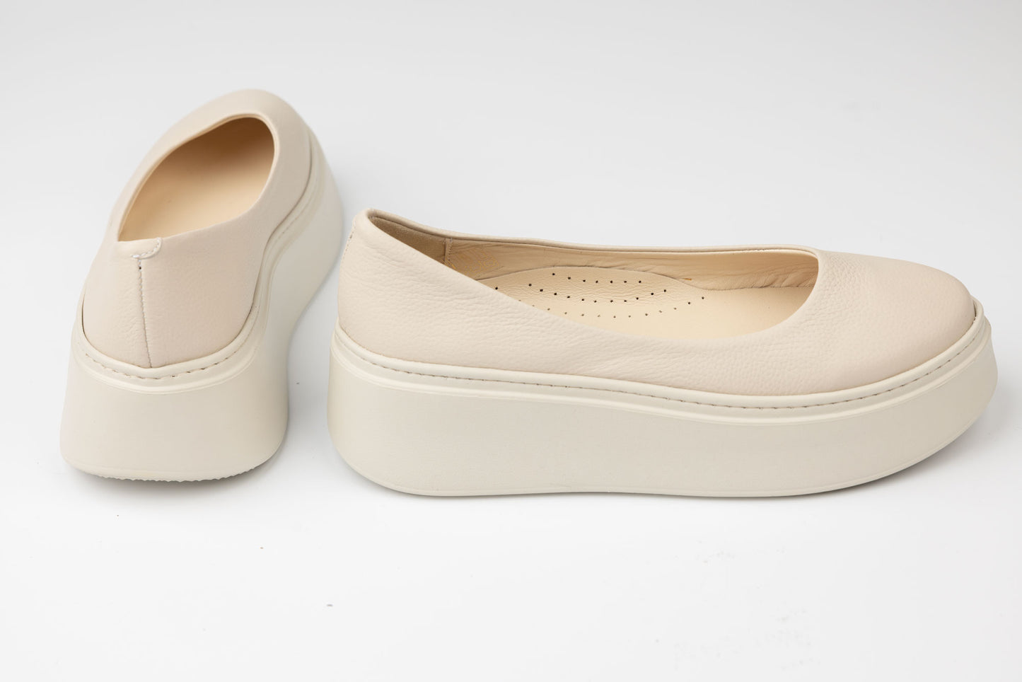Pantofi damă piele naturală ortopedici PERLA 3146 Bej