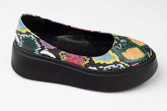 Pantofi damă piele naturală ortopedici PERLA 3146 N color