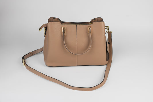 Women's genuine leather bag FENIX FASHION 33-33 Khaki