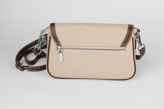 Geanta dama piele naturala FENIX FASHION 44 Apricot