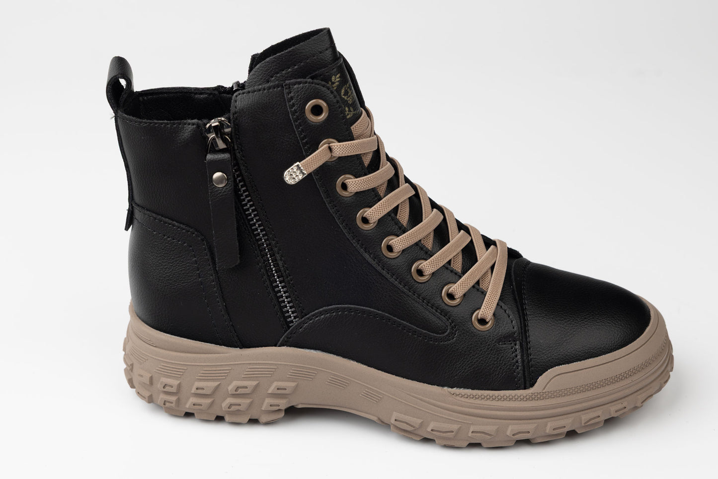 Gheata Dama Piele Naturala FRANCO GERARDO Sport 6575 Bej