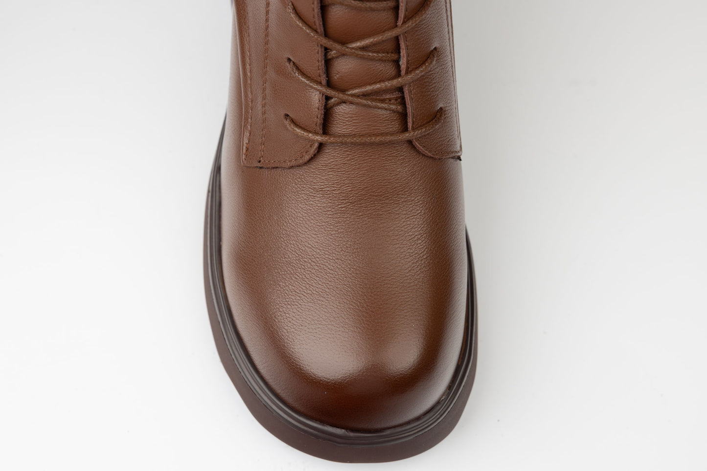 Ghete damă piele naturală casual GALLOP 5008 Maro