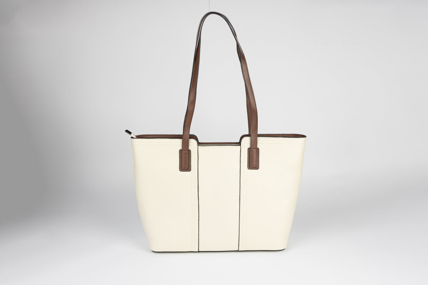 Women's genuine leather bag FENIX FASHION 66 Cream