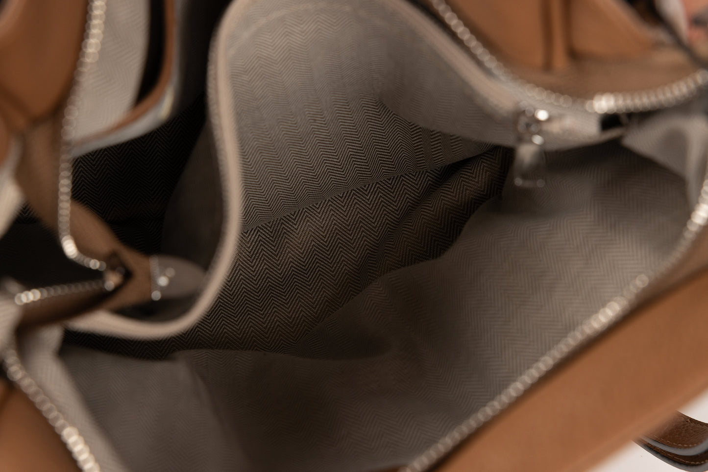 Women's genuine leather bag FENIX FASHION 58818 Khaki