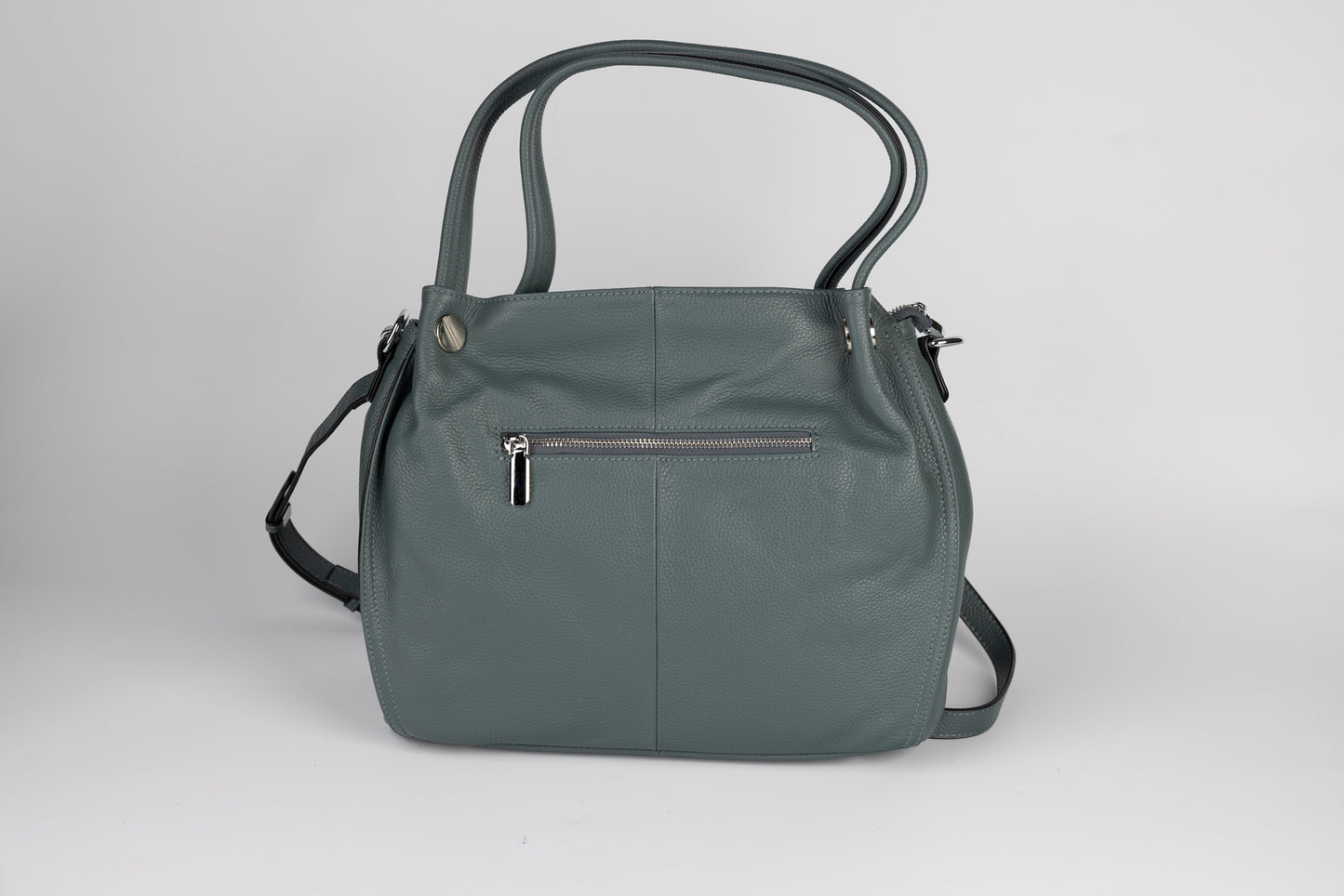 Women's genuine leather bag FENIX FASHION 58818b Blue