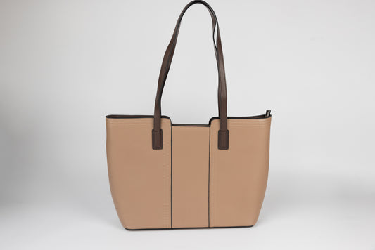Geanta dama piele naturală FENIX FASHION 66 KHAKI