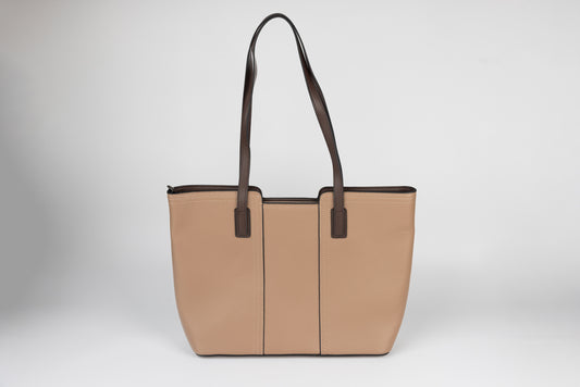 Geanta dama piele naturală FENIX FASHION 66 KHAKI
