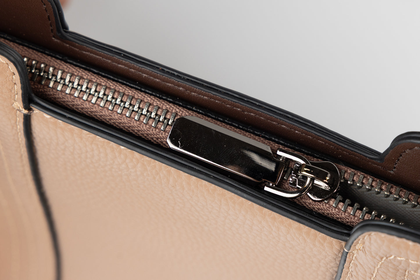 Women's genuine leather bag FENIX FASHION 66 KHAKI