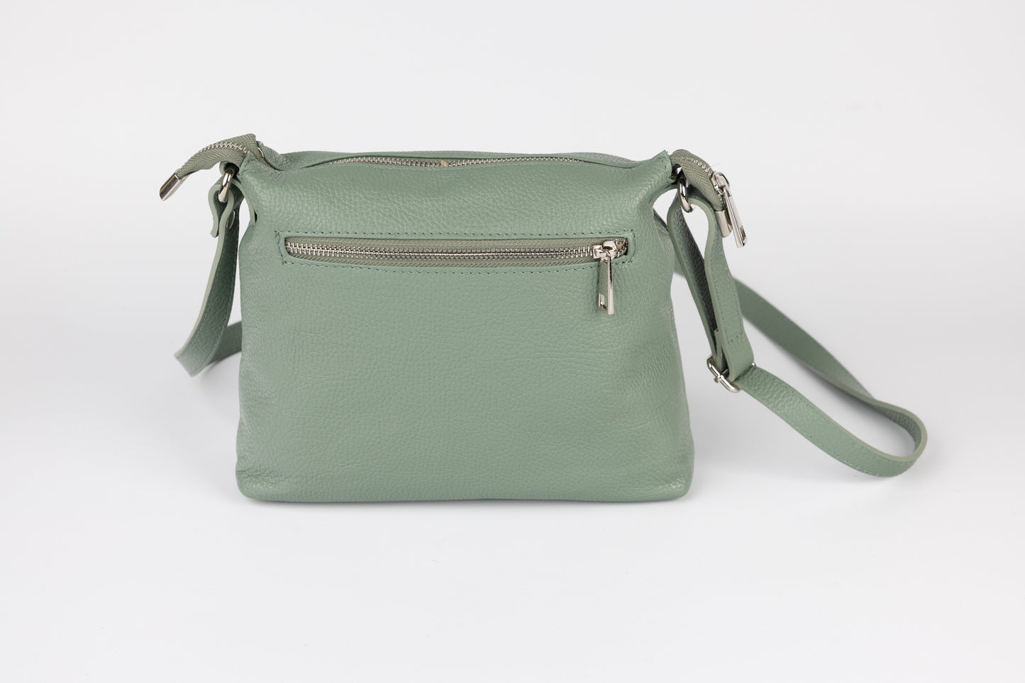 Women's genuine leather bag FENIX FASHION 2026 Blue