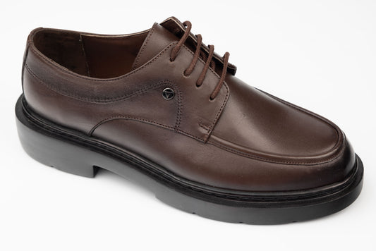 Pantofi bărbați piele naturală JAGULEP 042 Maro