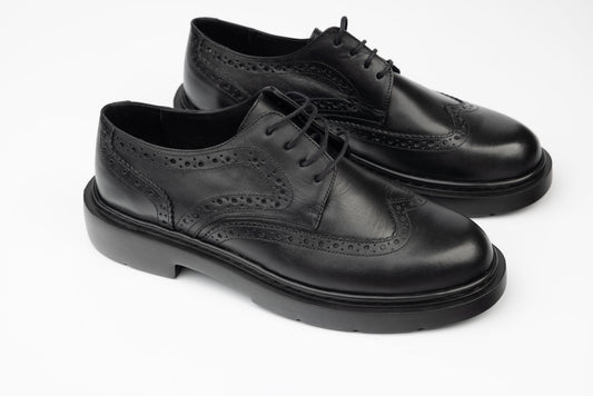 Pantofi bărbați piele naturală JAGULEP 045 N box