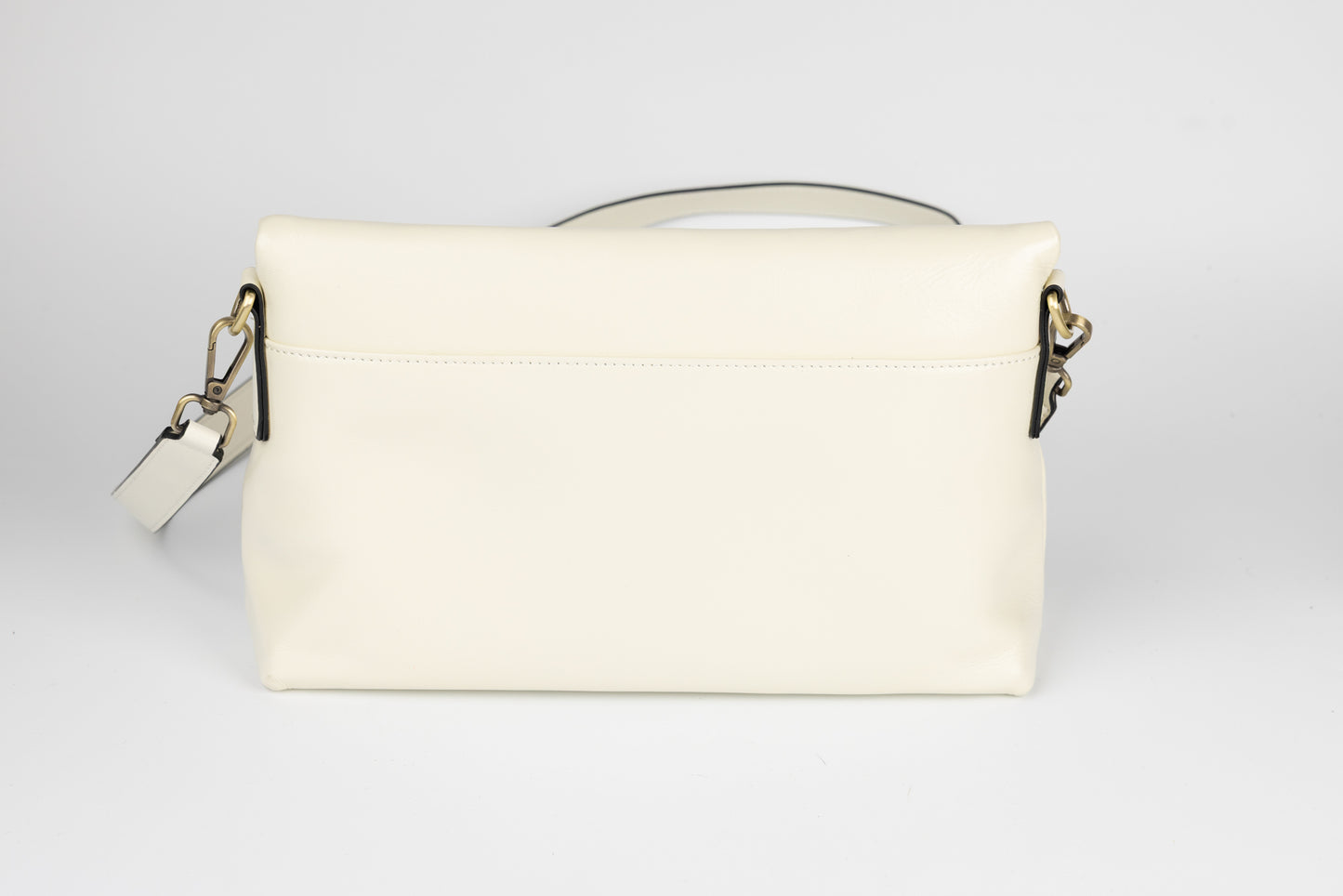 Women's genuine leather bag FENIX FASHION 9805 White