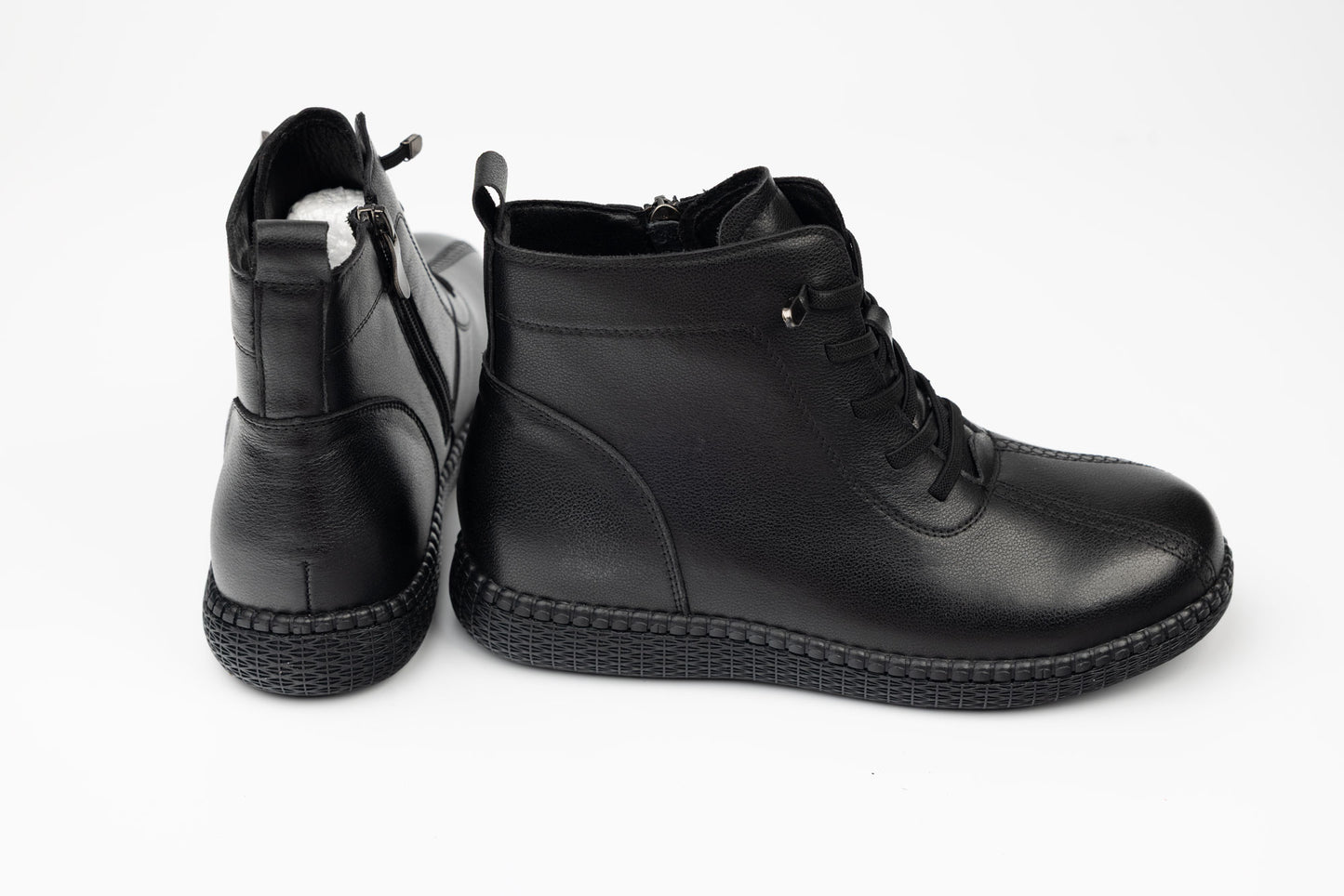 Ghete damă piele naturală BETINA 66175 N box