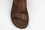 Sandale barbati piele naturala MELS 3515 Maro mic 37-40