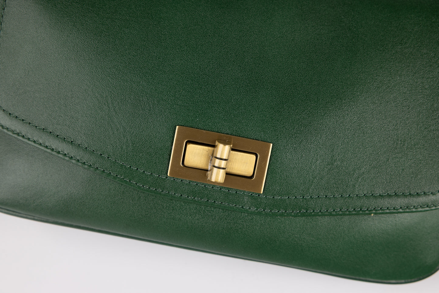 Women's genuine leather bag FENIX FASHION 9803 GREEN