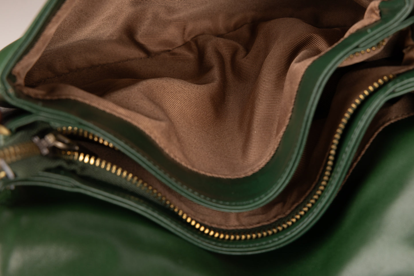 Women's genuine leather bag FENIX FASHION 9803 GREEN