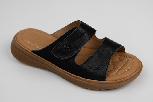 Slapi dama piele naturala FORMAZIONE 33173 N