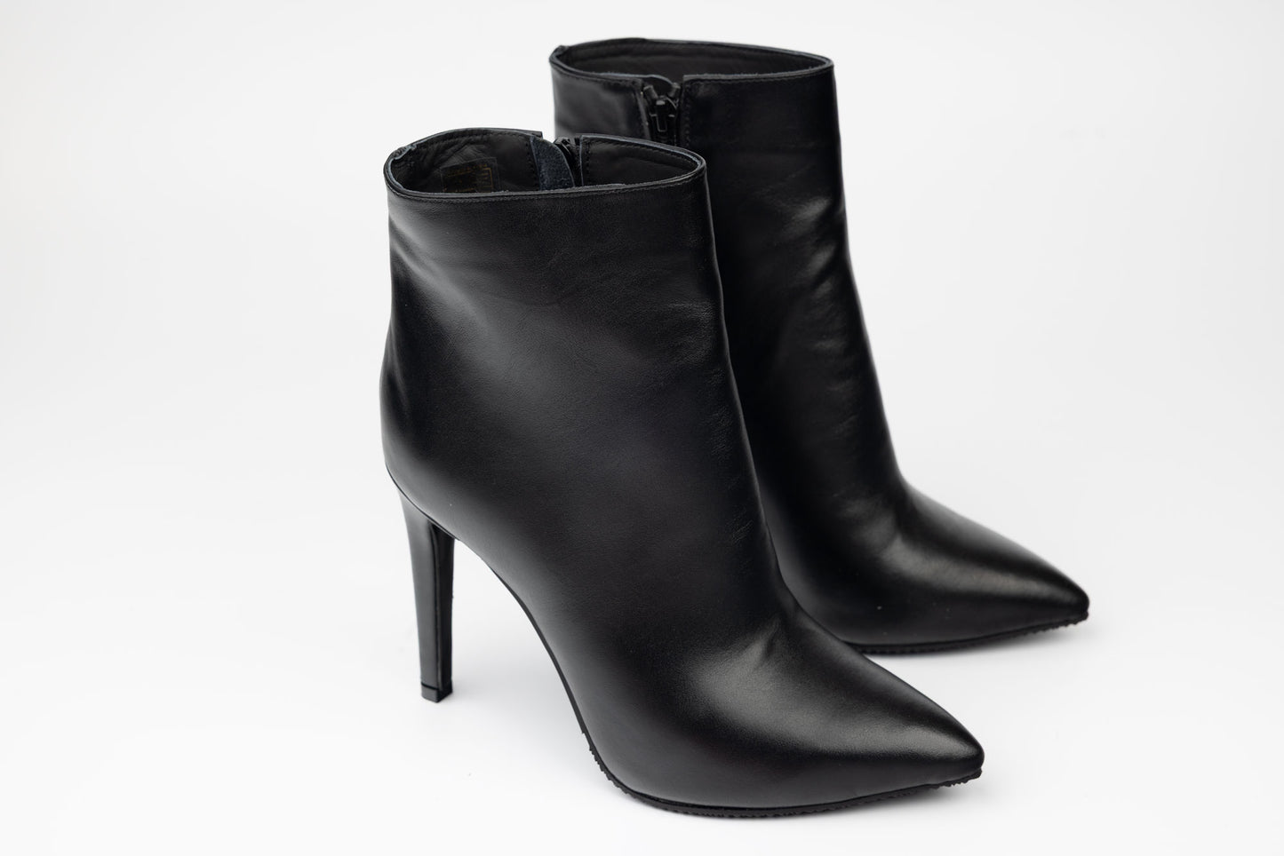 Ghete dama piele naturală elegante PERLA 4055 N box