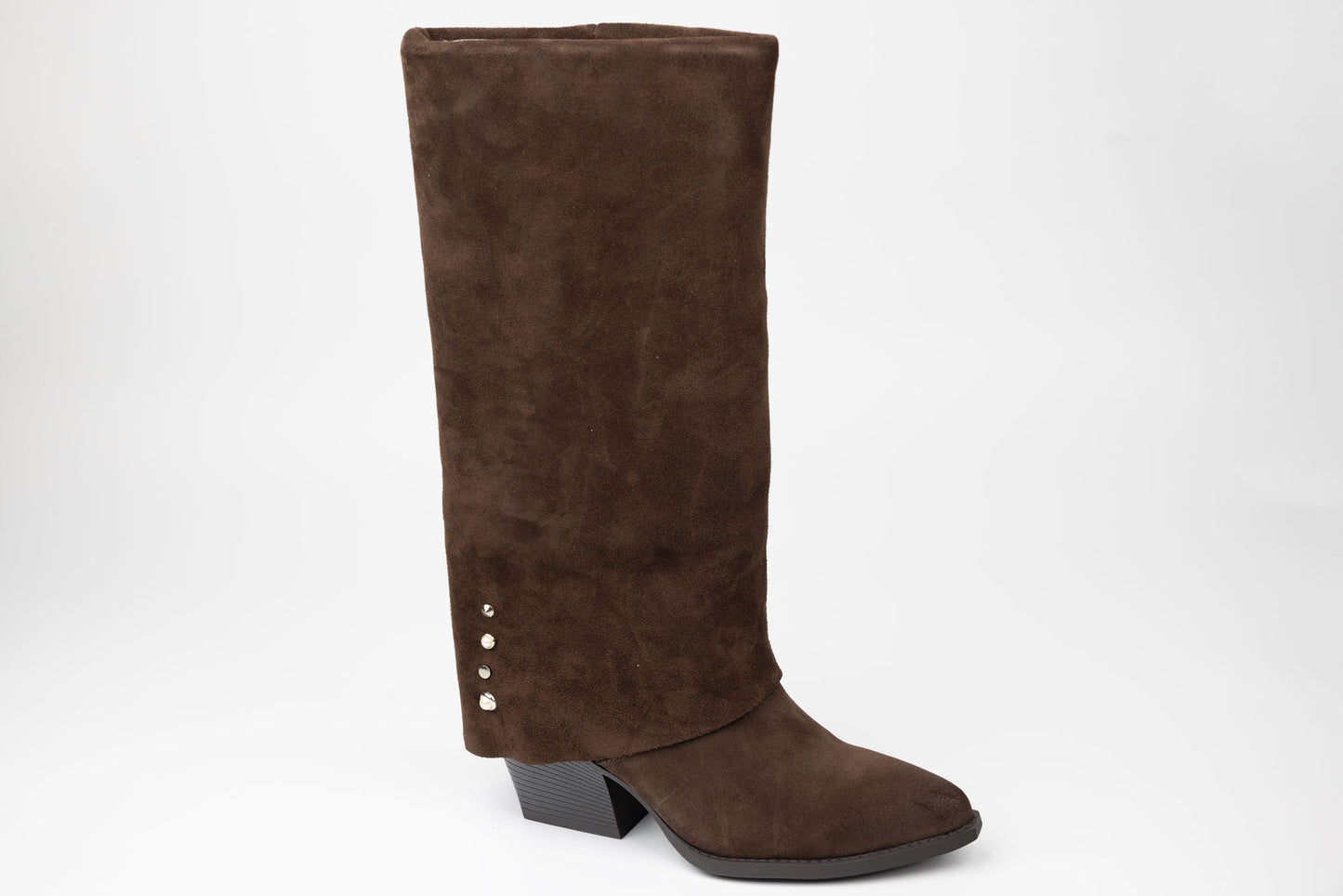 Cizme damă piele naturală ANNA VIOTI 2380-32 Maro velur