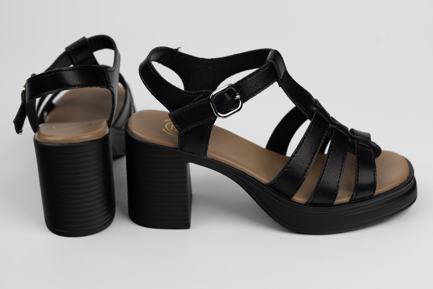 Sandale dama piele naturală casual FORMAZIONE 1007-2 N