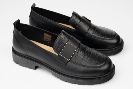 Pantofi damă piele naturală BETINA 0913 N box