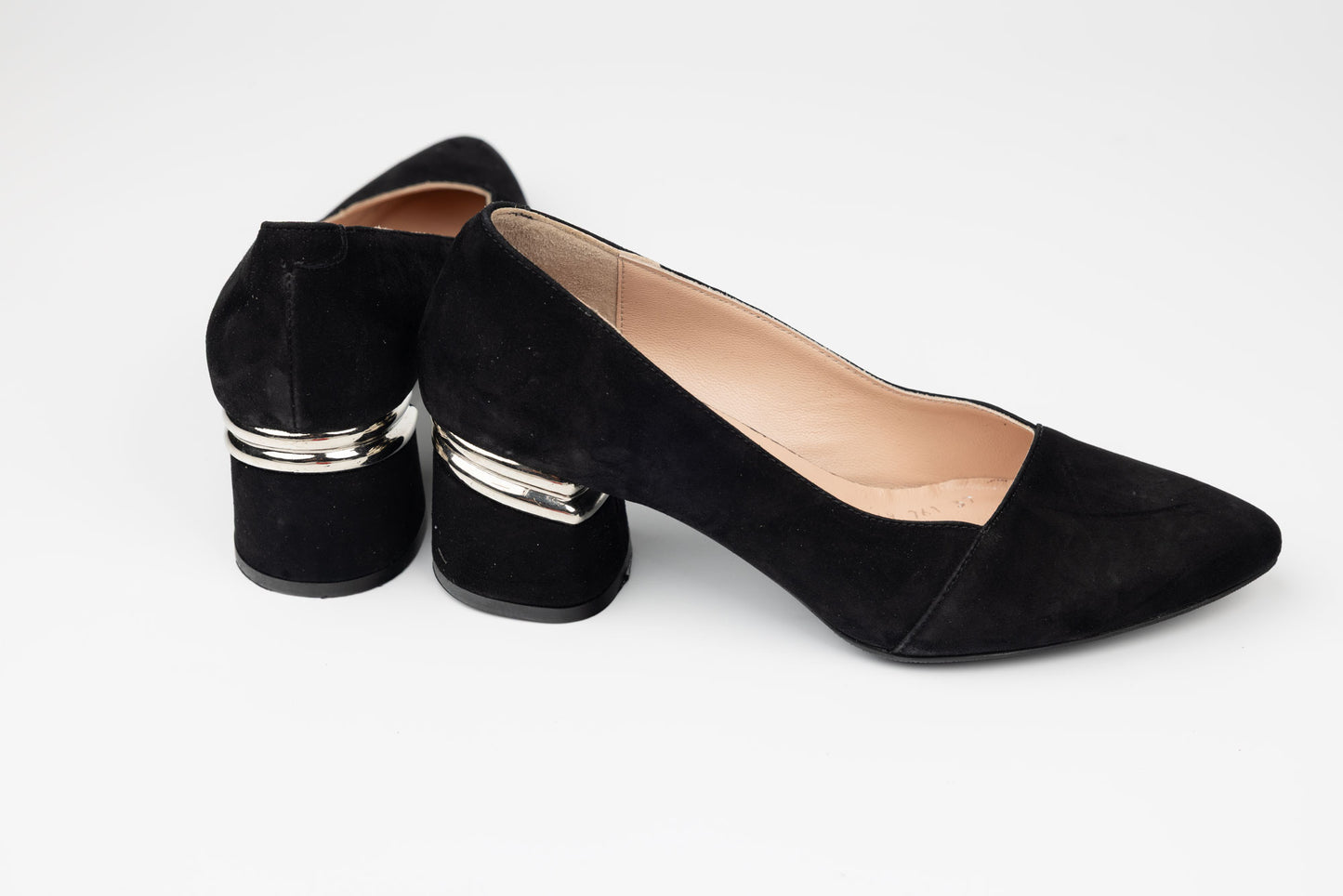Pantofi damă piele naturală întoarsă DOGATI 761 N vel