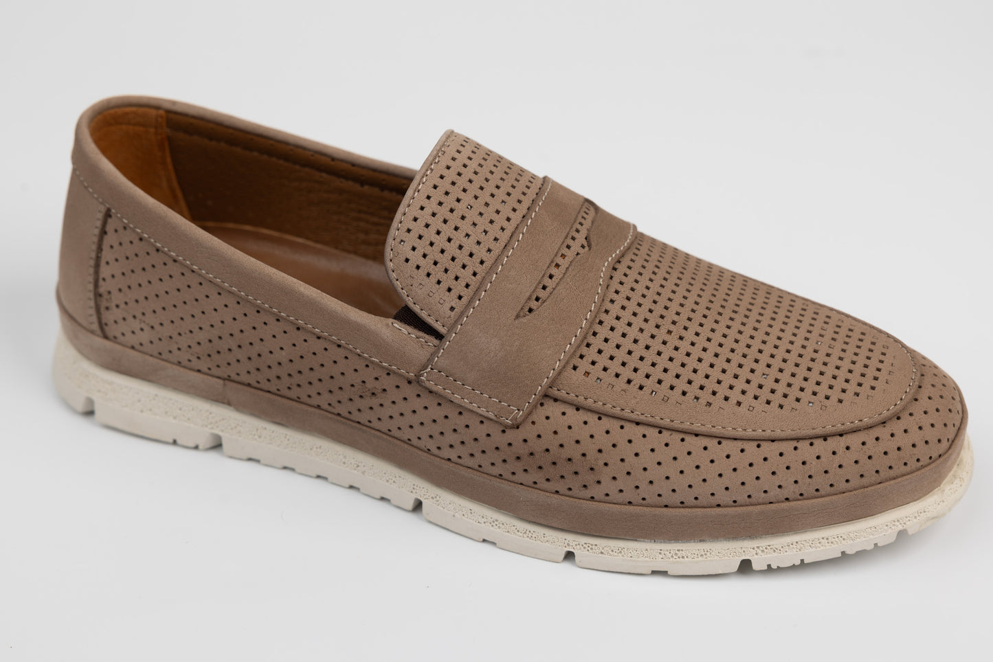 Genuine leather shoes GORETTI 223 Brown