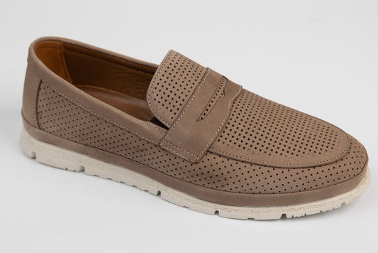 Pantofi piele naturală GORETTI 223 Maro