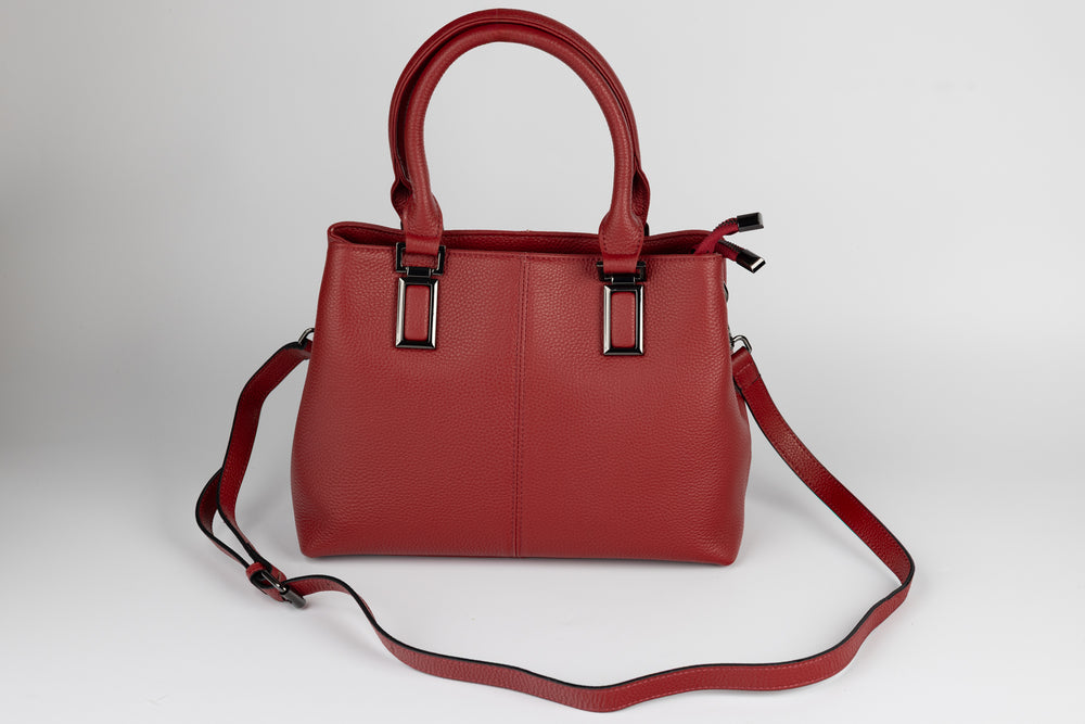 Geanta dama piele naturală FENIX FASHION 8319 Wine