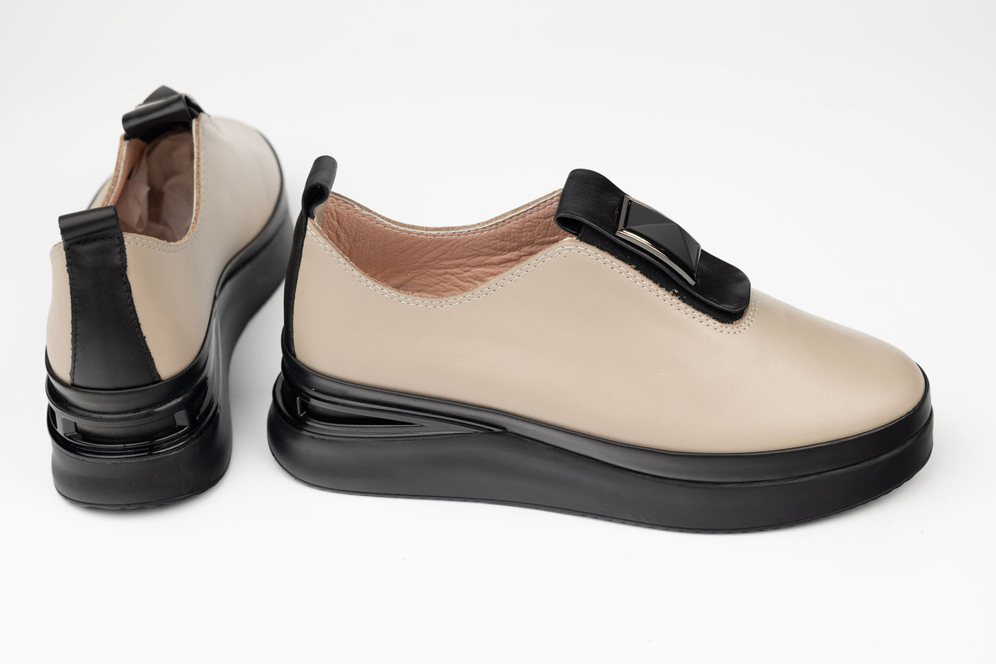 Pantofi damă piele naturală DOGATI 4426 Vizon