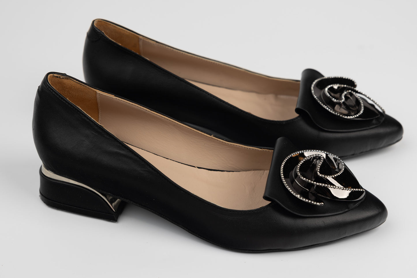 Pantofi dama piele naturală LSD 5000 Negru