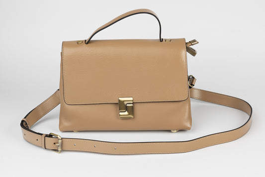 Geanta dama piele naturală FENIX FASHION 9806 Khaki